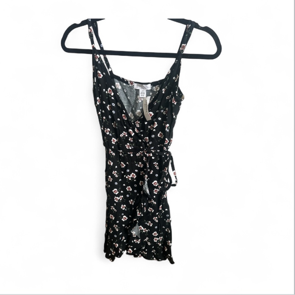 Tilly's Black Floral Dress